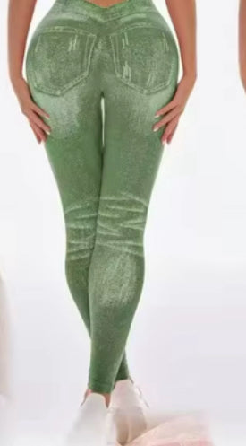 Jegging leggings (Jean print leggings)