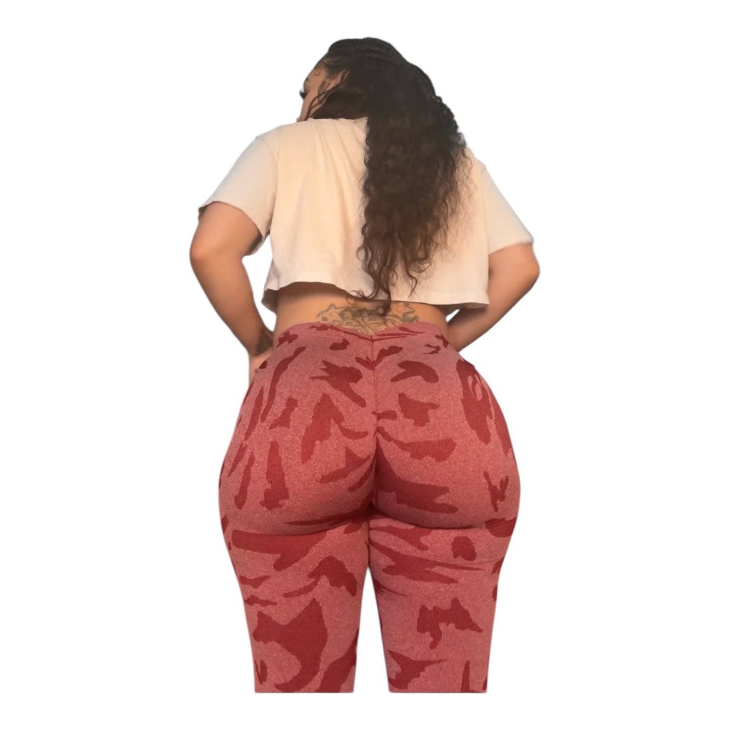 Leopard print leggings
